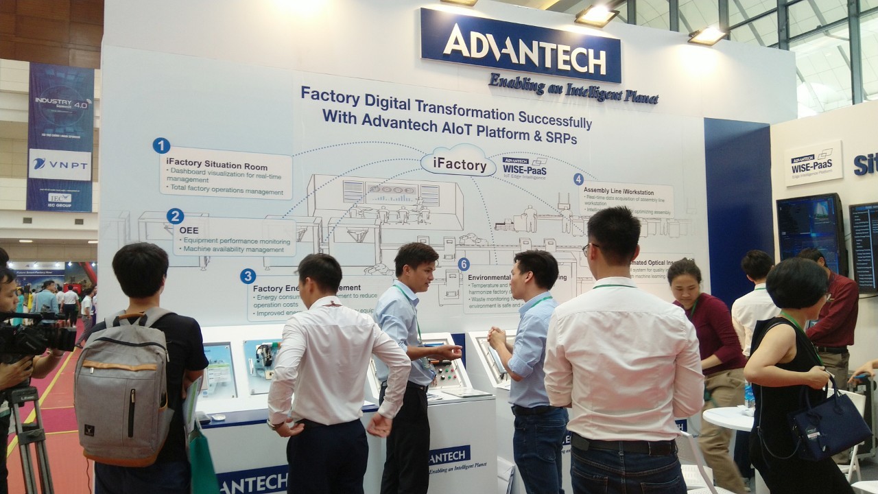 Advantech tại triển lãm Quốc tế về công nghiệp 4.0 năm 2019